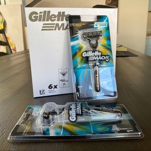 Gillette Mach 3 Razor 6x